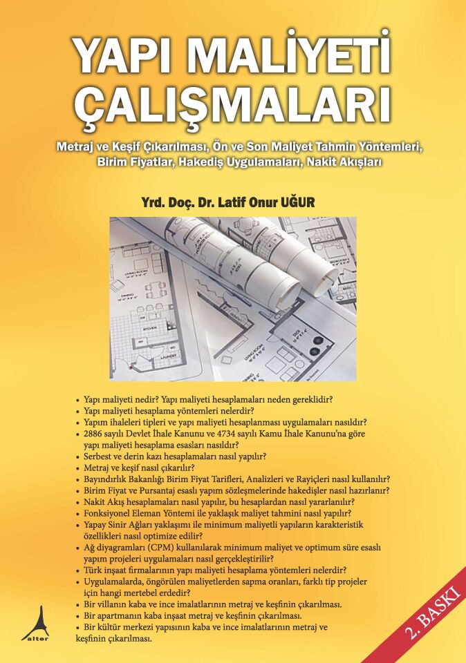 YAPI MALİYETİ ÇALIŞMALARI
